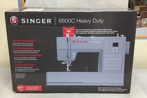 SINGER Heavy Duty 6600C Computerized Sewing Machine- Free Shipping - Picture 1 of 4