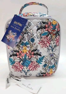 Vera Bradley Harry Potter Insulated Lunch Box Bag Herbology Mandrake Print NEW - Picture 1 of 14