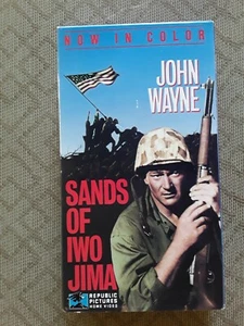 Sands of Iwo Jima (VHS, 1994, Colorized) John Wayne, Forrest Tucker. John Agar - Imagen 1 de 3