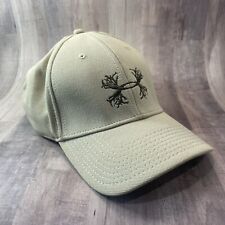 Under Armour Hat Men's L Tree Logo Adjustable Cap Tan Brown Embroidered Outdoor