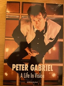 Peter Gabriel A4 Book Brand New Softcover - Picture 1 of 1