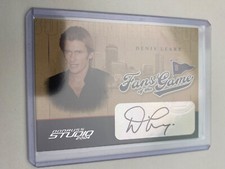 Denis Leary 2004 Playoff Donruss Studio Fans of the Game Auto Autograph