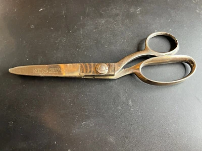 Weiss Pinking Shears 9"Model C Scissors CC9 ZigZag Craft Sewing Fabric Chrome - Image 1 of 4