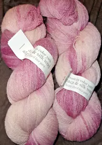 Lot of 2 Skeins~Dream Yarn~Dream in Color~Alpaca, Silk & Wool- NEW - Picture 1 of 2