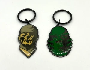 Vintage 1990 Universal Monsters Kreatur aus der schwarzen Lagune & Mumie Schlüsselanhänger - Bild 1 von 10