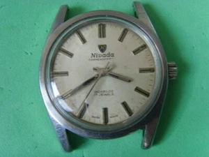 Reloj manual suizo vintage NIVADA 17J - Imagen 1 de 8