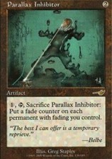 Parallax Inhibitor Nemesis Light Play LP MTG Magic DNA GAMES