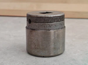 Vintage Tipco 3/4" Antrieb 1-1/2" 12-Punkt flache Steckschlüssel - hergestellt in Großbritannien - Bild 1 von 10