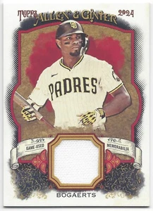 2024 Topps Allen & Ginter Relic A #AGR-XB Xander Bogaerts San Diego Padres GU - Picture 1 of 2