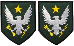 HALO Reach Noble Team Spartan Embroidered Patch | 2PC  HOOK BACKING   4"x3.25" - Picture 1 of 2