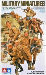 Miniaturas militares Tamiya escala 1/35 ejército ruso asalto infantería 35207 - Imagen 1 de 2