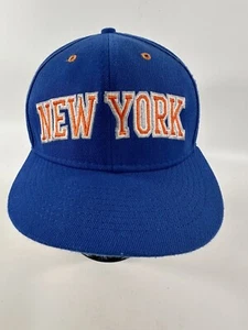 MITCHELL AND NESS New York Knicks Sombrero Gorra - Clásicos de Madera Dura de la NBA - Imagen 1 de 8