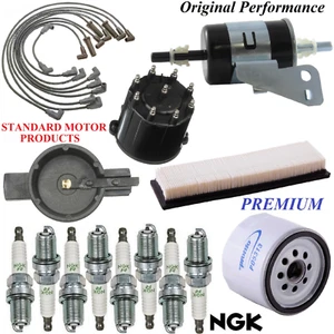 Tune Up Kit Filters Cap Wire Spark Plugs For CHEVROLET CAPRICE V8 5.0L 1991 - Picture 1 of 1