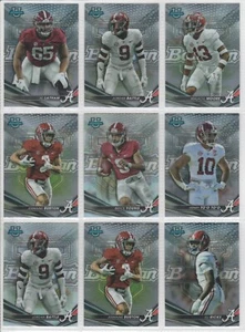 BRYCE YOUNG 2022 BOWMAN U CARD 100 REFRACTOR + 8 CARD LOT ALABAMA CRIMSON TIDE - Picture 1 of 2