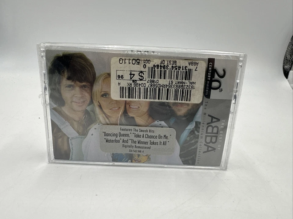 Rare The Best Of Abba The Millennium Collection Cassette Sealed New - Image 1 of 3