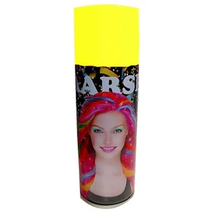 150ml Metallic Haarspray GELB Colorspray bunte Haarfarbe Karneval auswaschbar - Bild 1 von 4