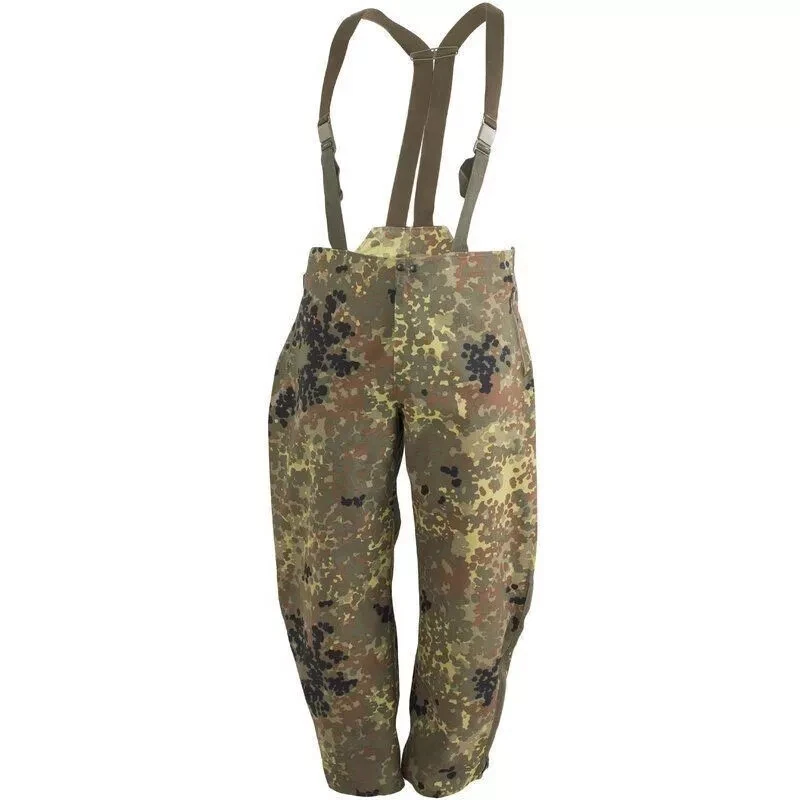 Waterproof GoreTex Pants German Flecktarn Camo Camouflage Rain Snow Military - Image 1 of 1