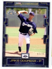 2008 TriStar Prospects Plus JAKE ODORIZZI Pro Debut YELLOW Parallel #36! #07/25!