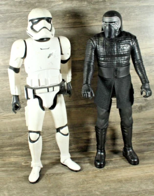 Figura de acción Star Wars 18". Lote de 2 Jakks Pacific Kylo Ren & Storm Trooper 2015 Foto 1 de 4