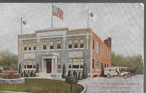 POSTCARD-1914 SEMONS ICE CREAM, 118 BRISTOL ST, NEW HAVEN, CONN - Picture 1 of 1