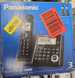 Panasonic KX-TGF343C 3 telefoni cellulari digitale sistema di risposta senza fili aperto - Foto 1 di 1