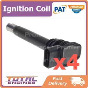 4x PAT Premium Ignition Coil fits Volkswagen Multivan T5 2.0L 4Cyl CJKA - Picture 1 of 2