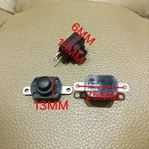 2pcs Self-locking button power switch 3A 250V CMM SB-31 - Picture 1 of 3
