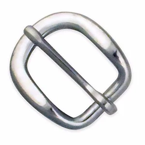 Tandy Leather 1" Stainless Steel Strap Buckle 1529-04 - Picture 1 of 2