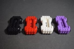 Lego 11650 87697 6014 Car Vehicle Base with Wheels 4x10 Select Colour Pack of 2 - Picture 1 of 9