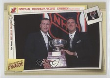 1997-98 Pacific Dynagon Best-Kept Secrets Martin Brodeur Mike Dunham #106 HOF