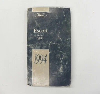 Ford Escort 1994 guía del propietario | primera impresión (oct 1993) *en buen estado* Foto 1 de 4