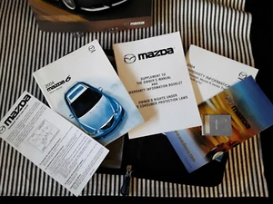 LOT MAZDA 6 2004 OWNER MANUAL USER GUIDE & SUPPLEMENT ETC & SALES BROCHURE - Picture 1 of 9