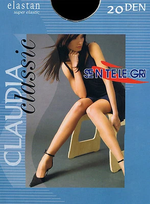 Classic Tights Sentelegri "CLAUDIA" 20 Denier ,Sheer Matt , Available 9 colours