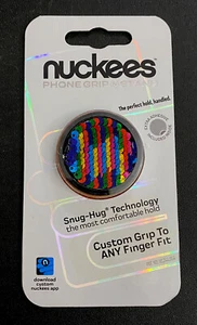 🖖🏽 Phone Grip & 4 Way Stand by Tzumi Nuckees For All Magnetic Mounts - Picture 1 of 4