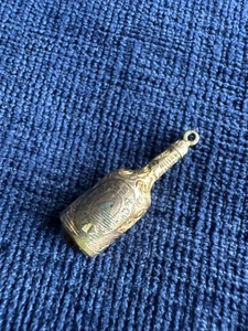 antike gerollte Gold Bass Co Pale Ale Flasche Anhänger Siegel - Bild 1 von 10