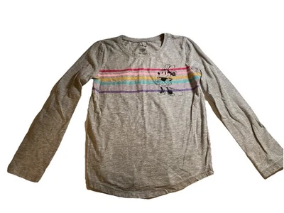 Girls Minnie Mouse Size 6 long sleeve shirt - Изображение 1 из 2