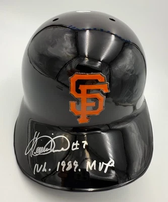 KEVIN MITCHELL SIGNED SAN FRANCISCO GIANTS AUTHENTIC BATTING HELMET 89 MVP - PSA - Image 1 of 4