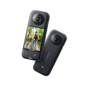 X3 - Action Camera 360 Impermeabile con Sensori 1/2" 48MP, 5.7K 360 Active HDR... - Foto 1 di 8