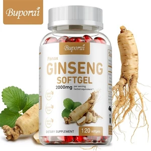 Panax Ginseng 2000mg - Ginsenósidos de alta resistencia, aumento de energía y resistencia - Imagen 1 de 15