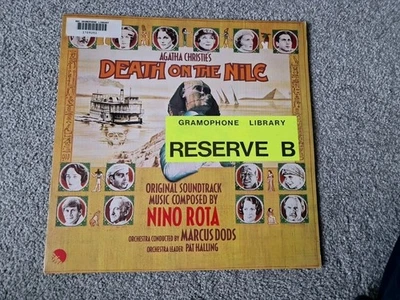 DEATH ON THE NILE SOUNDTRACK LP - NINO ROTA - 1978 EMI UK PRESS - Image 1 of 2
