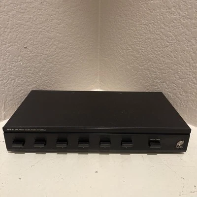 Sistema de selección de altavoces NILES SPS-6 interruptor de protección selector de 6 zonas - probado Foto 1 de 4