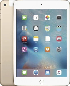 Apple iPad Mini 4 | Wi-Fi + Cellular | 128GB | Oro Nuovo Condizione - Foto 1 di 1