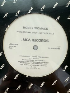Bobby Womack (I Wanna) Make Love To You LP VINYL 1986 (M/NM) sealed Promo - Bild 1 von 7