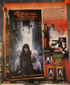 SANGRE ETERNA / EWIGES BLUT Fangoria präsentiert Original DVD Poster 28×36 cm - Bild 1 von 1