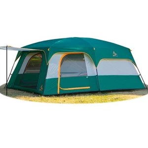 Extra Large Tent 14 Person,Family Cabin Tents,2 Rooms,Straight Wall,3 Doors 3... - Picture 1 of 8