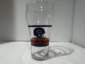 80's Vintage CHICAGO BEARS NFL Football Coca Cola Glass Cup - Picture 1 of 5