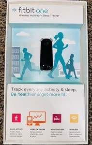 Fitbit One Wireless Activity & Sleep Tracker Black BRAND NEW FB103BK READ - Bild 1 von 4
