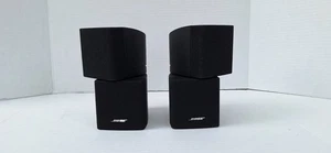 Pair of Bose Acoustimass Lifestyle Double Cube Swivel Speakers (Black) Excellent - Picture 1 of 8