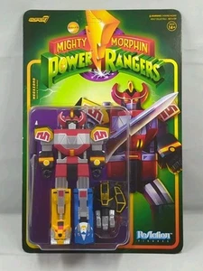 Figura de acción Super7 ReAction Power Rangers: Megazord 6 pulgadas ¡Nueva sin perforar! - Imagen 1 de 4