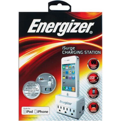 Energizer iSurge Charging Station iPod/iPhone New - Image 1 of 3